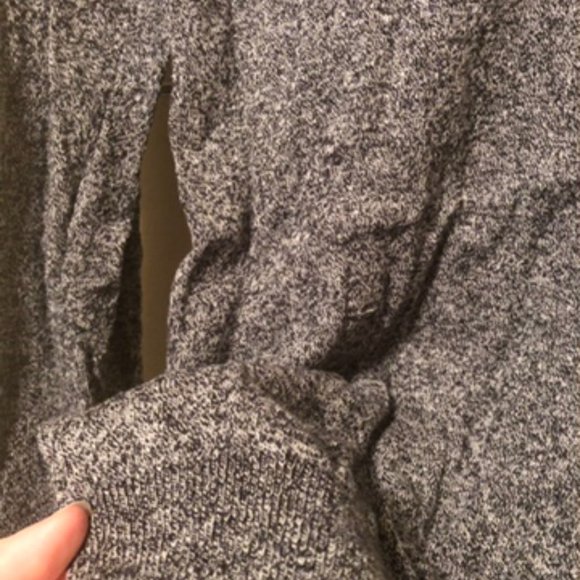 Active Basic Grey Marl Sweater - Picture 5 of 6